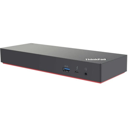 Lenovo Thunderbolt 3 Dock Gen 2 Generalüberholt (schwarz, HDMI, DisplayPort, USB, Thunderbolt 3)