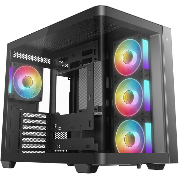 Deepcool CG530U 4F (schwarz, Gebogene Glasvitrine)