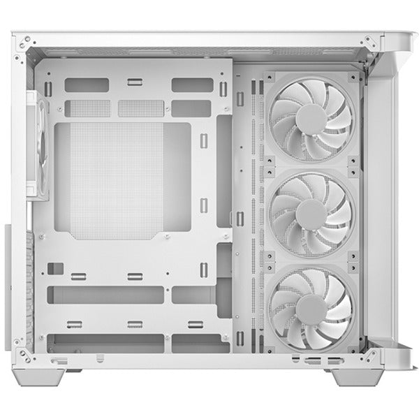 Deepcool CG530U 4F WH (weiß, Gebogene Glasvitrine)