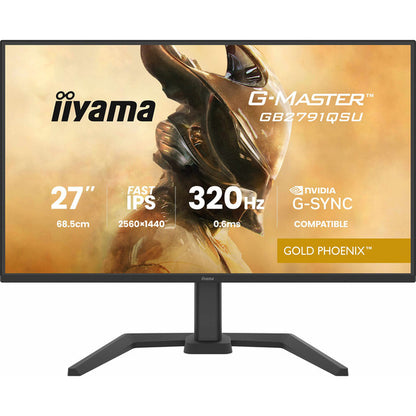 Iiyama G-MASTER GB2791QSU-B1 (68.5 cm (27 Zoll), schwarz (matt), QHD, Fast-IPS, HDMI, DP, USB-Hub, 320Hz Panel)