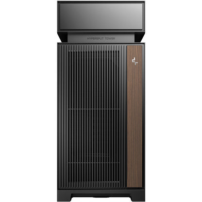 Deepcool CL6600 (schwarz/holz, Tempered Glass)