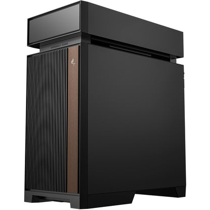 Deepcool CL6600 (schwarz/holz, Tempered Glass)