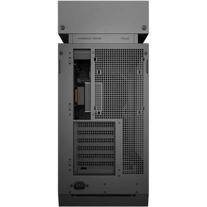 Deepcool CL6600 (schwarz/holz, Tempered Glass)