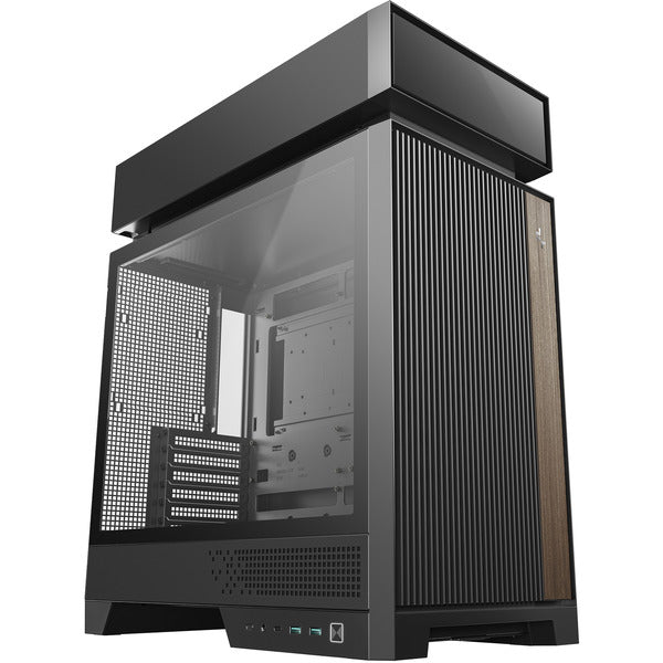 Deepcool CL660 (schwarz/holz, Tempered Glass)