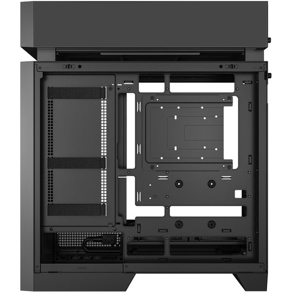 Deepcool CL660 (schwarz/holz, Tempered Glass)