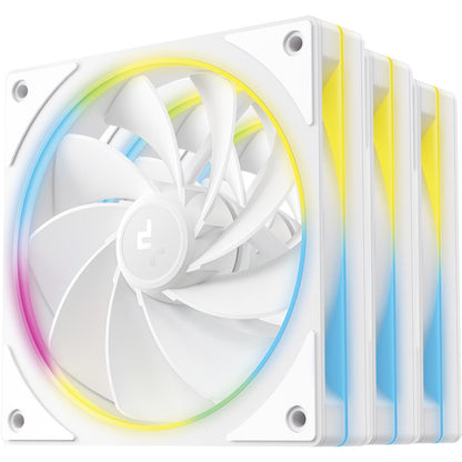 Deepcool FL12R SE WH 3-in-1 (White, Reverse Triple Pack, 120 mm)