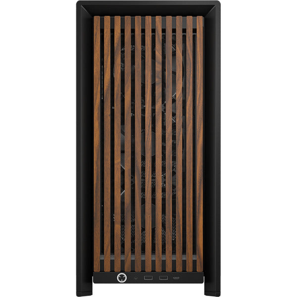 Corsair FRAME 4000D WOOD RS (schwarz/holz, Tempered Glass)