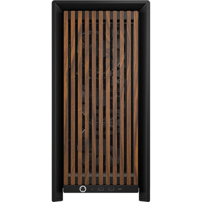 Corsair FRAME 4000D WOOD RS (schwarz/holz, Tempered Glass)