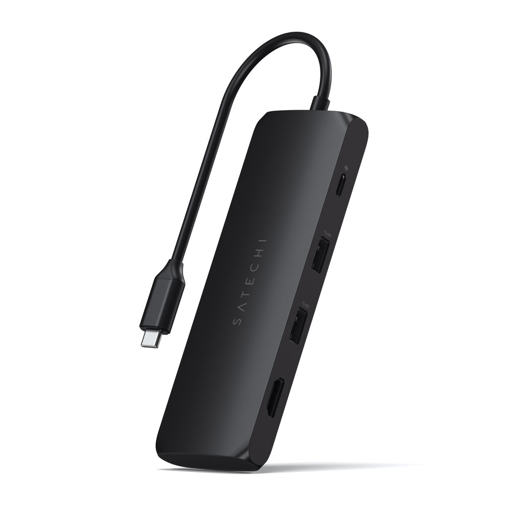 Satechi USB-C Hybrid Multiport Adapter with SSD Enclosure black