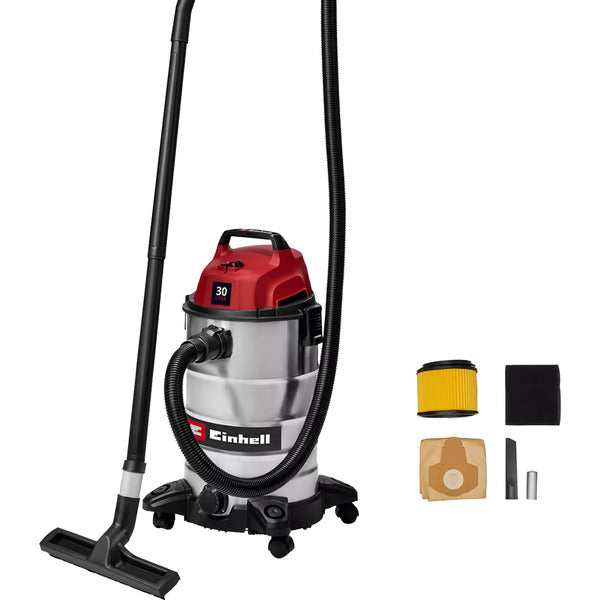 Einhell TC-VC 3055 S, Nass-/Trockensauger (silber/rot)
