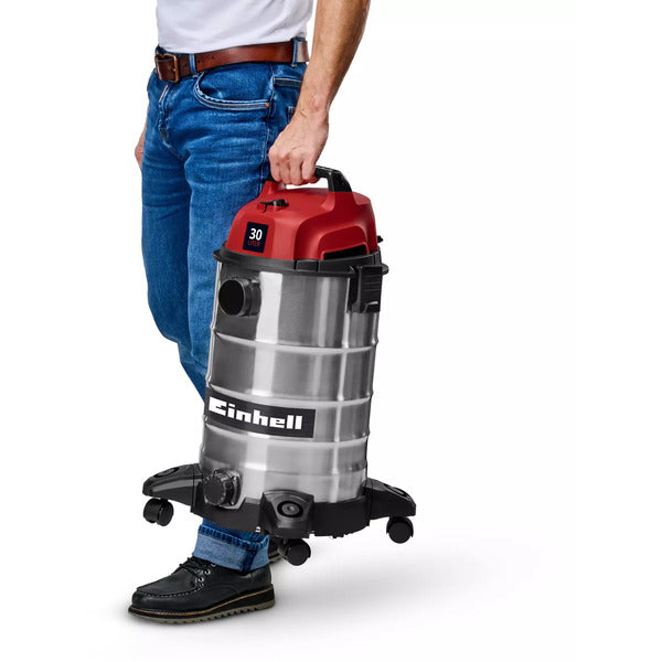 Einhell TC-VC 3055 S, Nass-/Trockensauger (silber/rot)
