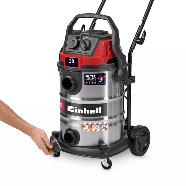Einhell TE-VC 3080 SACL, Nass-/Trockensauger (silber/rot)