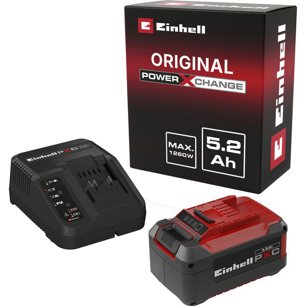 Einhell PXC-Starter-Kit 5,2 Ah (schwarz/rot)