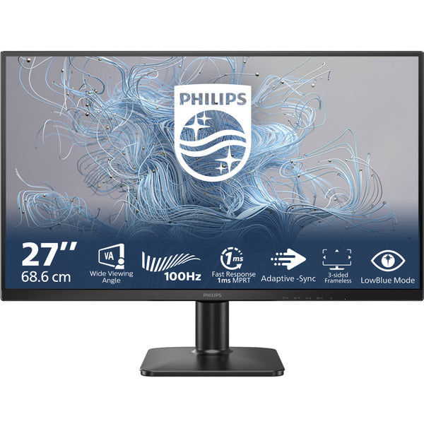 Philips 27E2N1100L (68.6 cm (27 Zoll), schwarz, FullHD, VA, HDMI, VGA, 100Hz Panel)