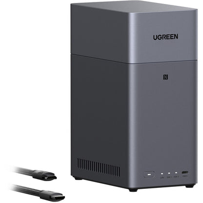 Ugreen DH2300 Bundle mit 2x Seagate IronWolf NAS 4 TB CMR (schwarz)