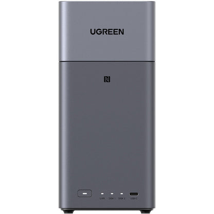 Ugreen DH2300 Bundle mit 2x Seagate IronWolf NAS 4 TB CMR (schwarz)
