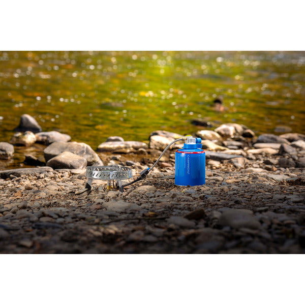 Campingaz Campingkocher Camp & Trek Connect (silber, 2 kW, Kochfläche Ø15 cm)