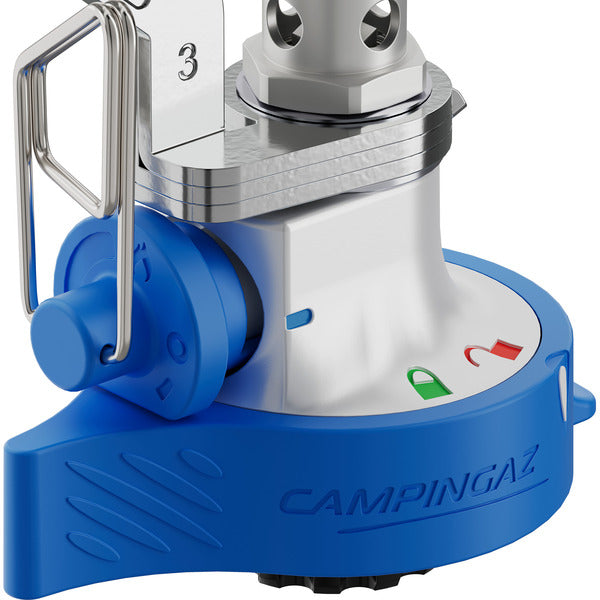 Campingaz Campingkocher Twister Connect (silber/blau, 2,9 kW)