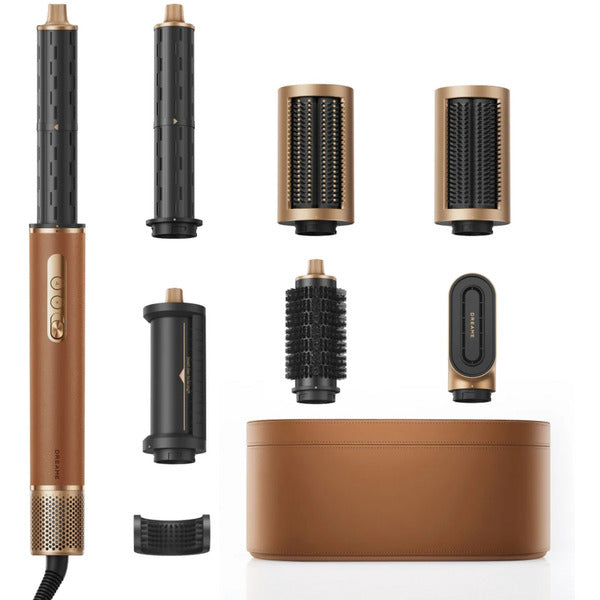 Dreame Airstyle Pro (Gold, 7-in-1 Hair Drying and Styling Tool Set)