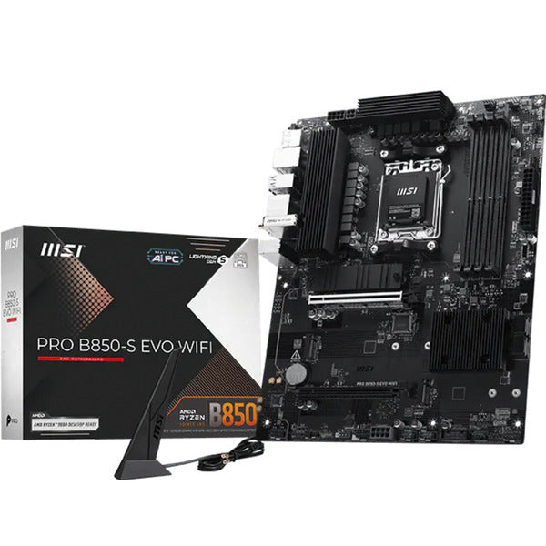 MSI PRO B850-S EVO WIFI (schwarz/silber)