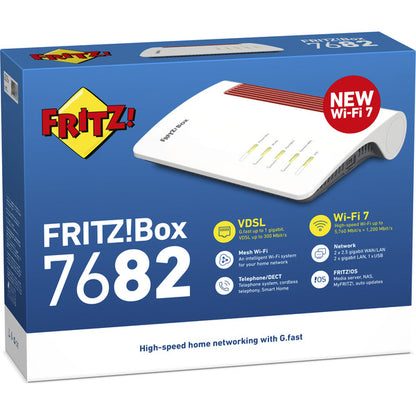 FRITZ! Box 7682 (weiß/rot)