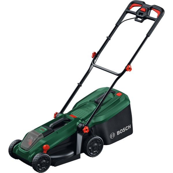 Bosch Powertools Akku-Rasenmäher Rotak18V-32, 18 Volt (grün/schwarz, 1x Li-Ionen Akku 4,0Ah, POWER FOR ALL ALLIANCE)