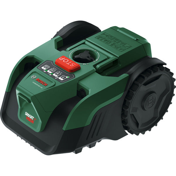 Bosch Powertools VISIMOW18V-100 Robotic Lawn Mower (Green/Black, 1x 4.0Ah Li-Ion Battery, POWER FOR ALL ALLIANCE)