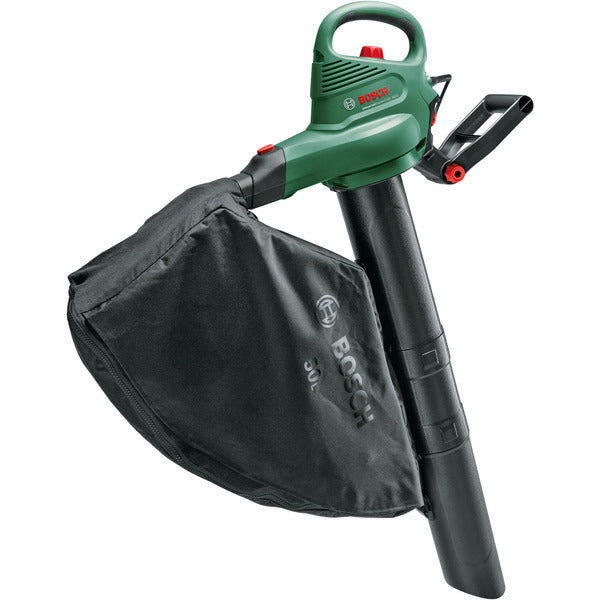 Bosch Powertools Gartensauger UniversalGardenTidy 3000, Laubsauger/Laubbläser (grün/schwarz, 3.000 Watt)