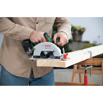 Bosch Powertools Akku-Handkreissäge EasyCirc 18V-48 solo, 18Volt (grün, ohne Akku und Ladegerät, Ø 150mm)