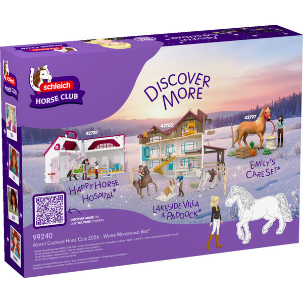 Schleich Schleich Adventsk. HORSE CLUB 2026 - Winter Wonderl. Ausritt