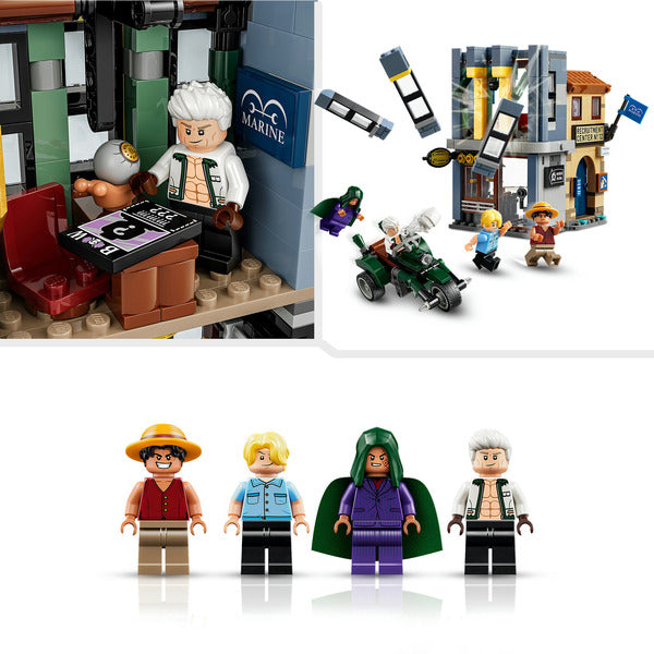 LEGO 75642 One Piece Showdown mit Kapitän Smoker