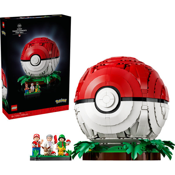 LEGO 72154 Pokéball mit Beeindruckenden Trainermomenten