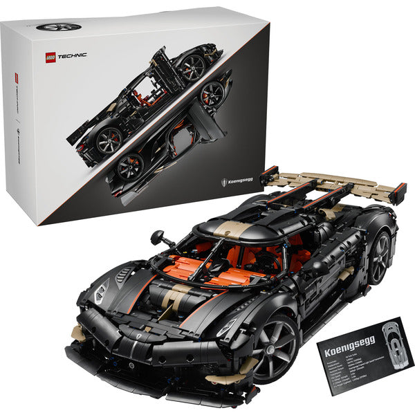 LEGO 42232 Technic Koenigsegg Sadair's Spear Hypercar