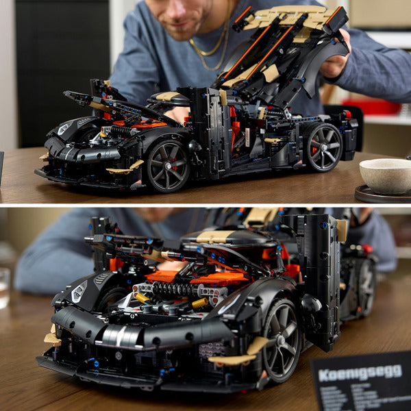LEGO 42232 Technic Koenigsegg Sadair's Spear Hypercar