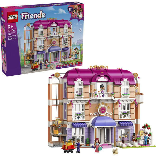 LEGO 42704 Friends The Grand Hotel of Heartlake City