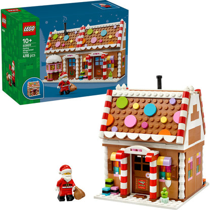 LEGO 40809 Weihnachtliches Lebkuchenhaus