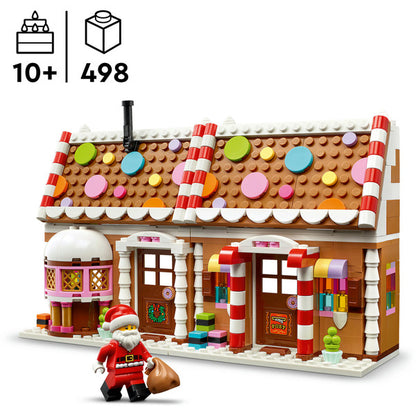LEGO 40809 Weihnachtliches Lebkuchenhaus