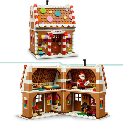 LEGO 40809 Weihnachtliches Lebkuchenhaus