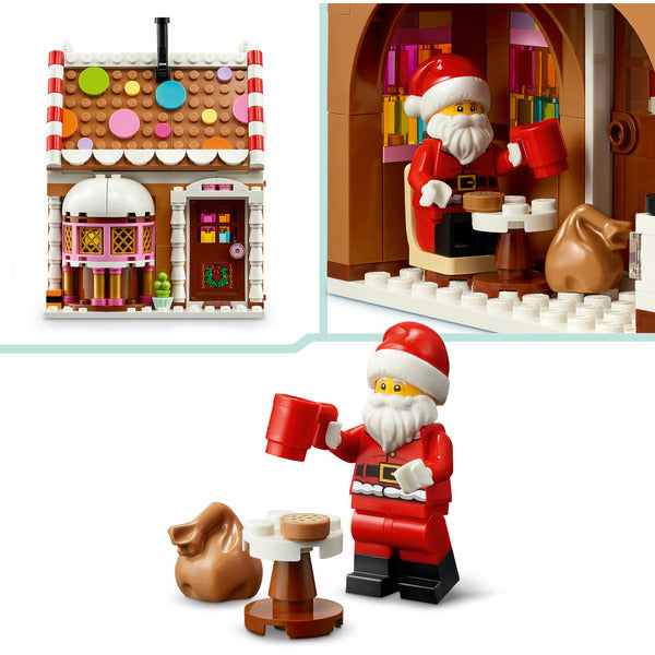 LEGO 40809 Weihnachtliches Lebkuchenhaus