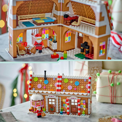 LEGO 40809 Weihnachtliches Lebkuchenhaus