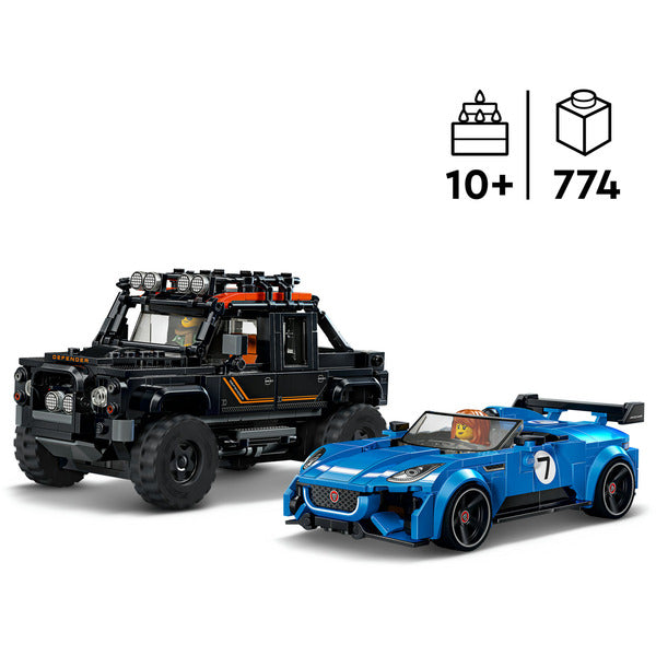 LEGO 77264 Speed Champions Jaguar Project 7 & Land Rover Defender