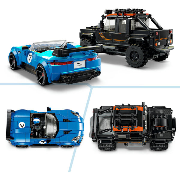 LEGO 77264 Speed Champions Jaguar Project 7 & Land Rover Defender