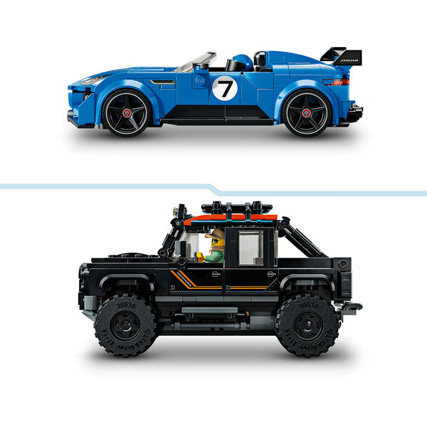 LEGO 77264 Speed Champions Jaguar Project 7 & Land Rover Defender