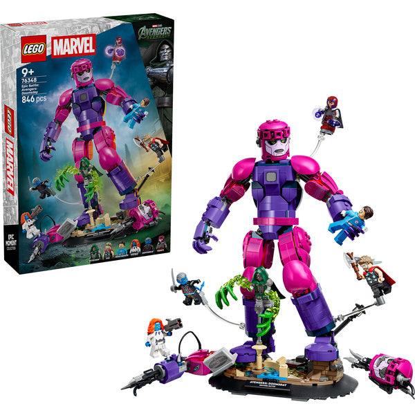 LEGO 76348 Marvel Super Heroes Legendärer Showdown Avengers: Doomsday