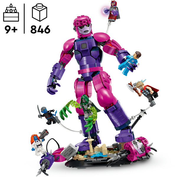 LEGO 76348 Marvel Super Heroes Legendärer Showdown Avengers: Doomsday