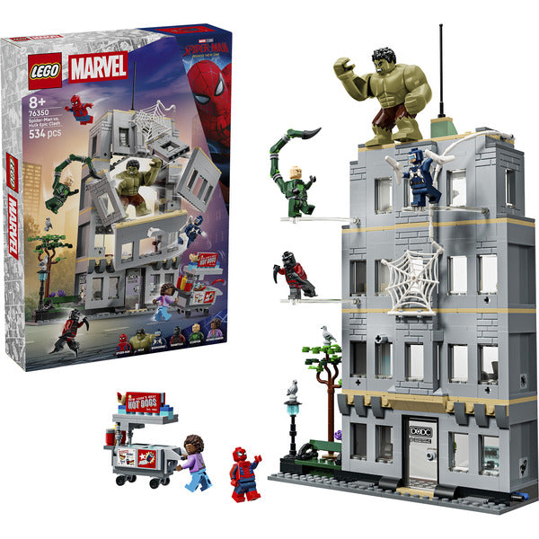 LEGO 76350 Marvel Super Heroes Big Showdown: Spider-Man vs. Hulk