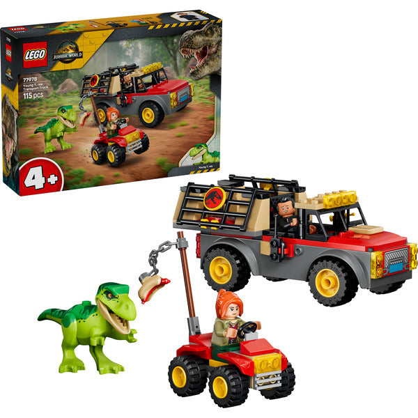 LEGO 77978 Jurassic World Transporter für den Jungen T.Rex