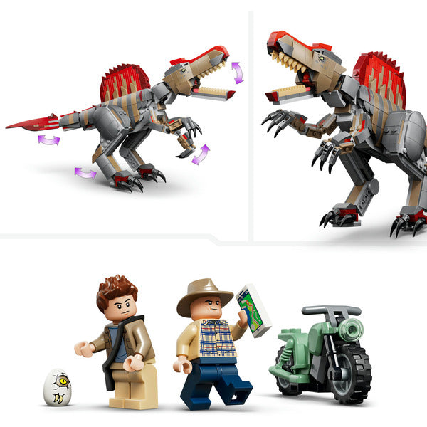 LEGO 77982 Jurassic World Flucht des Spinosaurus