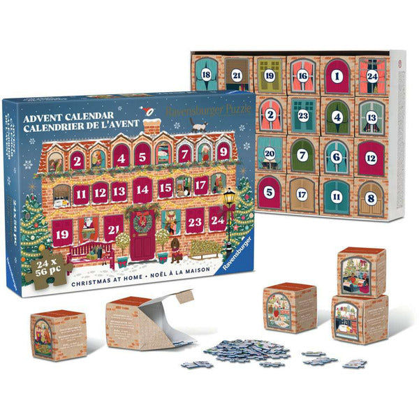 Ravensburger Puzzle Adventskalender Christmas at Home