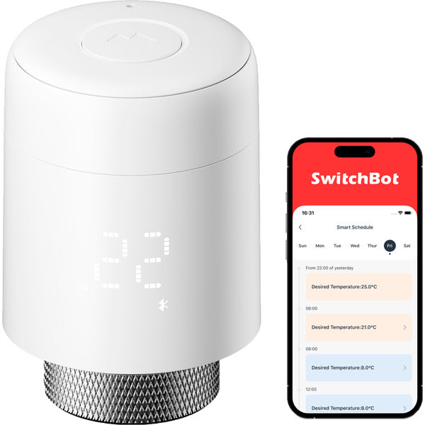 Switchbot smartes Heizkörperthermostat (weiß)